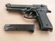 Delcampe - Beretta M92 Auto Replica Vintage A Salve Kimar Eccellente Con Scatola E Certificato - Armi Da Collezione