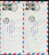 BIROBIDJAN 1993, TELAPHILA, 4 Enveloppes, OVERPRINTED Sur URSS / SU 3k Navire, LOCAL ISSUE.  Rgris - Fantasy Labels