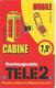 CARTE PREPAYEE-TELE 2-7,5€-CABINE Ou MOBILE-TBE-RARE - Autres & Non Classés