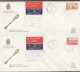 1967 Centennial Definitives - Set Of 12 House Of Commons FDCs Sc 454-8, 461-465B  RARE!! - 1961-1970