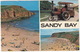 Sandy Bay: STEAM-TRACTOR ENGINE TRAIN - Exmouth, Devon  - (1973) - Voitures De Tourisme