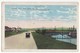 GARY IN, OLD CAR ON CALUMET RIVER DRIVE, TROLLEY CROSSING BRIDGE 1920s Postcard - Gary