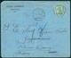 Egypt 1919 Port Said Credit Lyonnais Cover To France CANCELS - 1915-1921 British Protectorate