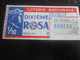 1/10é ROSA Billet De La Loterie Nationale Française 1970 Vignette En Taille Douce Fable LE LIÈVRE ET LA PERDRIX - Billets De Loterie