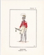 Delcampe - 19 MAGNIFIQUES PLANCHES UNIFORMOLOGIQUE CUIRASSIERS TROMPETTE 1809.1810 COLOREES A LA MAIN / TRES BEAU PAPIER  / RARE ++ - Uniforms