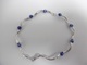 Bracelet En Argent Et Perles De Verre - Bracelets