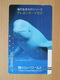 Japon Japan Free Front Bar, Balken Phonecard  / 110-7549 / Dolphin / !! Tamura Stripes !! - Japan