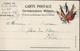 Guerre 14 Carte Correspondance Militaire En Franchise Drapeaux Japon Belgique France Russie Grande Bretagne FM - Lettres & Documents