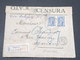 GRECE - Enveloppe En Recommandé De Le Pirèe Pour Genève En 1918 Avec Contrôle Postal- L 17106 - Storia Postale