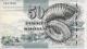 Faroe Islands. Banknote. 50 Kroons. UNC. 2001 - Féroé (Iles)