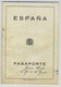 Passeport Espagnol Valable Pour La France Et L'Espagne. España. Pasaporte. Délivré à Oviedo En 1932. Étudiante. - Documents Historiques