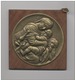 RELIGION   -  GRANDE MEDAILLE  -  SUR BOIS - RAPHAEL  - Signée F. ANGELI - Religion & Esotérisme