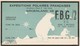 CARTE DECOREE AVEC UN OURS EXPEDITIONS POLAIRES FRANCAISES/MISSION PAUL EMILE VICTOR/GROENLAND 1948 SUPERBE - ...-1955 Prefilatelia