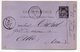 1881--entier Carte Postale Repiqué SAGE  10c Noir -- Cachets CORBIGNY-Nièvre Et ALBI-Tarn-vignette DECLA Fils - Overprinter Postcards (before 1995)