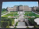 1977 OLD  BEAUTIFUL POSTCARD OF WIEN " THE BELVEDERE CASTLE" ,,/ BELLA DEL BELVEDERE  VIAGGIATA DA VIENNA - Belvedere