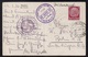 SCHIFFSPOST- III REICH - WW2 - MADEIRA / 1936 AK MS ST LOUIS - AUF HOHER SEE - KRAFT DURCH FREUDE (ref LE2339) - Briefe U. Dokumente