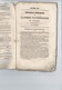 MANUEL DE L ARMEMENT DES GARDES NATIONALES OCTOBRE 1833  Numero 10 Chez Dupont - Autres & Non Classés