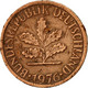 Monnaie, République Fédérale Allemande, Pfennig, 1976, Stuttgart, TB, Copper - 1 Pfennig