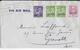 ALGERIE - 1946 - ENVELOPPE De ORAN => GRENOBLE - CHAINES BRISEES + IRIS - Briefe U. Dokumente