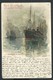 +++ CPA - Bateau - RED STAR LINE Antwerpen New York - Illustrateur Cassiers - SS.NOORDLAND By Nacht Op De Schelde    // - Paquebots