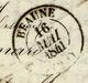 1841 L.A.C. Beaune "Veuve Binder" Pour Meursault "Jobard Jeune & Bernard" TEXTE INTERESSANT  VINS  LETTRE DE VOITURE - 1801-1848: Précurseurs XIX