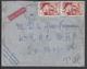 FR - 1948 - Affr. Paire N° 792 Sur Enveloppe De Lyon Pour Le 4ème R.A.C. Secteur Postal 52071 - T.O.E - Indochine - B/TB - Guerre D'Indochine / Viêt-Nam