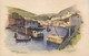 Postcard Polperro General View Artwork By Anne Croft [ Vivian Mansell Series ]  My Ref  B12212 - Altri & Non Classificati