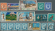 22000 Abu Dhabi: 1966/1972, Lot Of 23 Commercially Used Stamps (some With Inevitable Marks), Incl. 1972 UA - Abu Dhabi