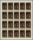 22040 Aden - Mahra State: 1967/1968, Mahra/Seiyun/Hadhramaut, U/m Collection Of Complete Sheets In Three B - Aden (1854-1963)
