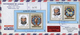 22053 Adschman / Ajman: 1968/1972, Collection Of 65 Covers To USA/Europe, Mainly Airmail/registered, All B - Adschman