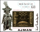 22054 Adschman / Ajman: 1968/1972, GOLD/SILVER ISSUES, U/m Assortment Of 30 Stamps And 68 Souvenir Sheets/ - Ajman