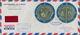 Delcampe - 22055 Adschman / Ajman: 1969/1970, GOLD/SILVER ISSUES "APOLLO 11" - "APOLLO 12", Group Of Eleven Registere - Ajman