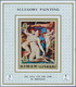 Delcampe - 22068 Adschman / Ajman: 1971, Paintings By Famous Masters (Allegory Paintings From Böcklin, Bellinig, Gaug - Ajman
