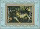 Delcampe - 22070 Adschman / Ajman: 1973, Nude Paintings Set Of 16 Different Imperforate Special Miniature Sheets In A - Ajman