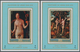 22084 Adschman - Manama / Ajman - Manama: 1971, Nude Paintings Of Adam And Eve Set Of Eight Different Impe - Manama