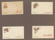 22140 Ägypten - Besonderheiten: 1952/53, Ornamentic 'Ladies' Envelopes: Group Of 67 Small Envelopes And Ca - Autres & Non Classés