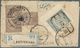 Delcampe - 22153 Afghanistan: 1909-1928: Collection Of 19 Pre-UPU Covers To India, From The Kabul Region Via The Nort - Afghanistan