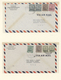 22243 Bahrain: 1948-1984: Collection Of 42 Covers Sent From Bahrain To The U.S.A., With Various Frankings - Bahreïn (1965-...)