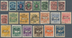 22254 Batum: 1919/1920, Useful Lot Of 40 Stamps Mint, Used And Cto From Old Collection On Two Stockcards. - Batum (1919-1920)