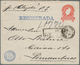 22291 Brasilien: 1880/1995 (ca.), 65 Belege Mit Besseren, Alte GA, Mehrere Belege 20er Jahre Nach Costa Ri - Other & Unclassified