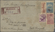 22292 Brasilien: 1892/1943, Assortment Of Apprx. 35 Covers/cards With Plenty Of Interesting And Better Mat - Autres & Non Classés