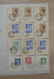 Delcampe - 22313 Brasilien - Stempel: 1930-1950. Folder With Ca. 660 Used Stamps Of Brazil On Paper, Including Many D - Lettres & Documents