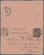 22420 China - Fremde Postanstalten / Foreign Offices: France, 1896/1904, Cards 10 C. (2) Used Han-keou Or - Autres & Non Classés