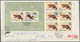 Delcampe - 22434 China - Volksrepublik: 1923/82, Covers (2), Ppc (1), Uprated Airletter (1), FDC With 1981 Booklet Pa - Autres & Non Classés