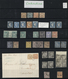 22474 Cochinchina: 1865/1900, Mainyl Used Collection Of General Issues And Overprints, Good Diversity Of P - Autres & Non Classés