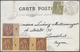 22575 Französisch-Indochina: 1875/1910 (ca.), Collection Of Apprx. 145 Covers/cards/stationeries, Comprisi - Lettres & Documents