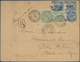 22590 Französisch-Sudan: 1894/1907, Collection On Stockpages With Groupe Series And Main Value In The 37 E - Lettres & Documents