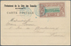 22597 Französische Somaliküste: 1897/1903, Lot Of Ten Entires Bearing Frankings "Djibouti Views" Incl. Ove - Oblitérés