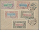 22597 Französische Somaliküste: 1897/1903, Lot Of Ten Entires Bearing Frankings "Djibouti Views" Incl. Ove - Oblitérés