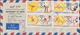 22603 Fudschaira / Fujeira: 1966/1973, Group Of 22 Registered Resp. Airmail Covers To USA Or Europe. - Fujeira